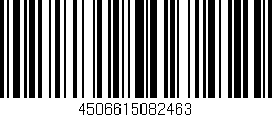 Código de barras (EAN, GTIN, SKU, ISBN): '4506615082463'