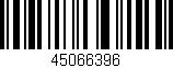 Código de barras (EAN, GTIN, SKU, ISBN): '45066396'