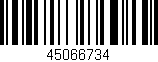 Código de barras (EAN, GTIN, SKU, ISBN): '45066734'