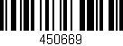 Código de barras (EAN, GTIN, SKU, ISBN): '450669'