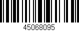 Código de barras (EAN, GTIN, SKU, ISBN): '45068095'