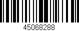 Código de barras (EAN, GTIN, SKU, ISBN): '45068288'
