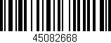 Código de barras (EAN, GTIN, SKU, ISBN): '45082668'