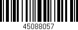 Código de barras (EAN, GTIN, SKU, ISBN): '45088057'