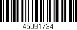 Código de barras (EAN, GTIN, SKU, ISBN): '45091734'