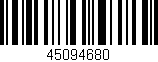 Código de barras (EAN, GTIN, SKU, ISBN): '45094680'