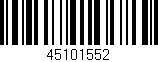 Código de barras (EAN, GTIN, SKU, ISBN): '45101552'