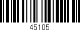 Código de barras (EAN, GTIN, SKU, ISBN): '45105'