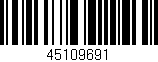 Código de barras (EAN, GTIN, SKU, ISBN): '45109691'