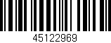 Código de barras (EAN, GTIN, SKU, ISBN): '45122969'