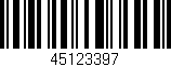 Código de barras (EAN, GTIN, SKU, ISBN): '45123397'