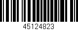 Código de barras (EAN, GTIN, SKU, ISBN): '45124823'