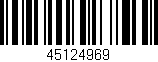 Código de barras (EAN, GTIN, SKU, ISBN): '45124969'