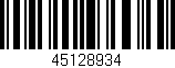 Código de barras (EAN, GTIN, SKU, ISBN): '45128934'