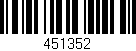 Código de barras (EAN, GTIN, SKU, ISBN): '451352'