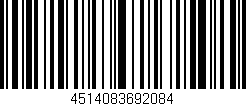 Código de barras (EAN, GTIN, SKU, ISBN): '4514083692084'