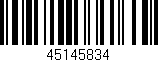 Código de barras (EAN, GTIN, SKU, ISBN): '45145834'