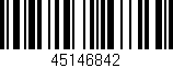 Código de barras (EAN, GTIN, SKU, ISBN): '45146842'