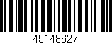 Código de barras (EAN, GTIN, SKU, ISBN): '45148627'