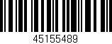 Código de barras (EAN, GTIN, SKU, ISBN): '45155489'