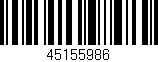 Código de barras (EAN, GTIN, SKU, ISBN): '45155986'
