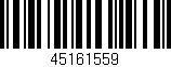 Código de barras (EAN, GTIN, SKU, ISBN): '45161559'