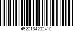 Código de barras (EAN, GTIN, SKU, ISBN): '4522164232418'