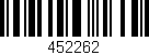 Código de barras (EAN, GTIN, SKU, ISBN): '452262'