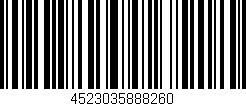 Código de barras (EAN, GTIN, SKU, ISBN): '4523035888260'