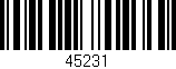 Código de barras (EAN, GTIN, SKU, ISBN): '45231'