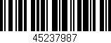 Código de barras (EAN, GTIN, SKU, ISBN): '45237987'