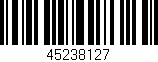 Código de barras (EAN, GTIN, SKU, ISBN): '45238127'