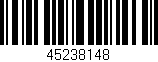Código de barras (EAN, GTIN, SKU, ISBN): '45238148'