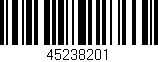 Código de barras (EAN, GTIN, SKU, ISBN): '45238201'