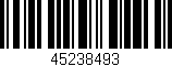 Código de barras (EAN, GTIN, SKU, ISBN): '45238493'