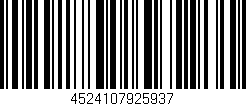 Código de barras (EAN, GTIN, SKU, ISBN): '4524107925937'