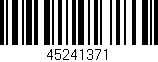 Código de barras (EAN, GTIN, SKU, ISBN): '45241371'