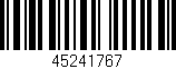 Código de barras (EAN, GTIN, SKU, ISBN): '45241767'