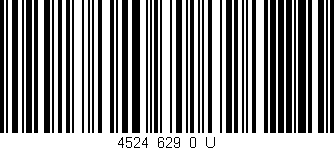 Código de barras (EAN, GTIN, SKU, ISBN): '4524_629_0_U'