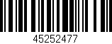 Código de barras (EAN, GTIN, SKU, ISBN): '45252477'