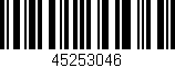 Código de barras (EAN, GTIN, SKU, ISBN): '45253046'