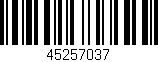 Código de barras (EAN, GTIN, SKU, ISBN): '45257037'