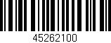 Código de barras (EAN, GTIN, SKU, ISBN): '45262100'