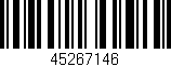 Código de barras (EAN, GTIN, SKU, ISBN): '45267146'
