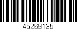 Código de barras (EAN, GTIN, SKU, ISBN): '45269135'
