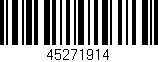 Código de barras (EAN, GTIN, SKU, ISBN): '45271914'