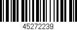 Código de barras (EAN, GTIN, SKU, ISBN): '45272239'