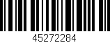 Código de barras (EAN, GTIN, SKU, ISBN): '45272284'