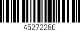 Código de barras (EAN, GTIN, SKU, ISBN): '45272290'