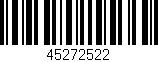 Código de barras (EAN, GTIN, SKU, ISBN): '45272522'
